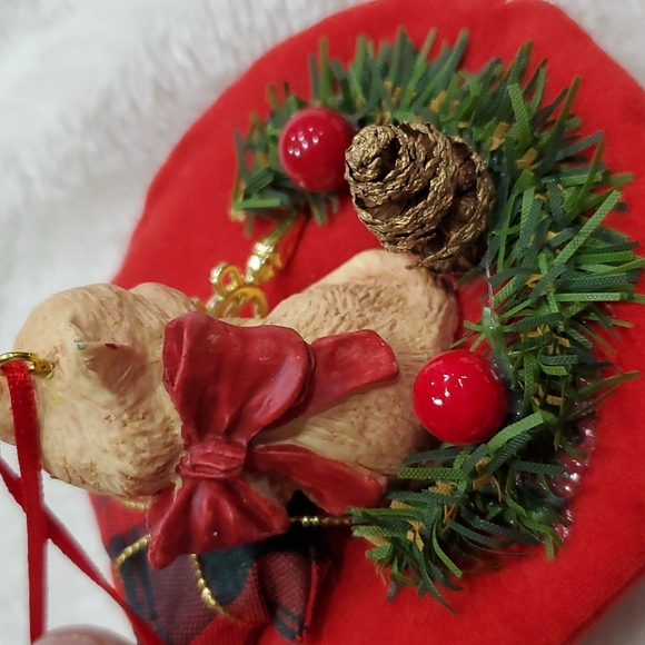 💥50% sale💥Vintage Cat with trumpet Christmas ornament #1091 - Picture 5 of 6